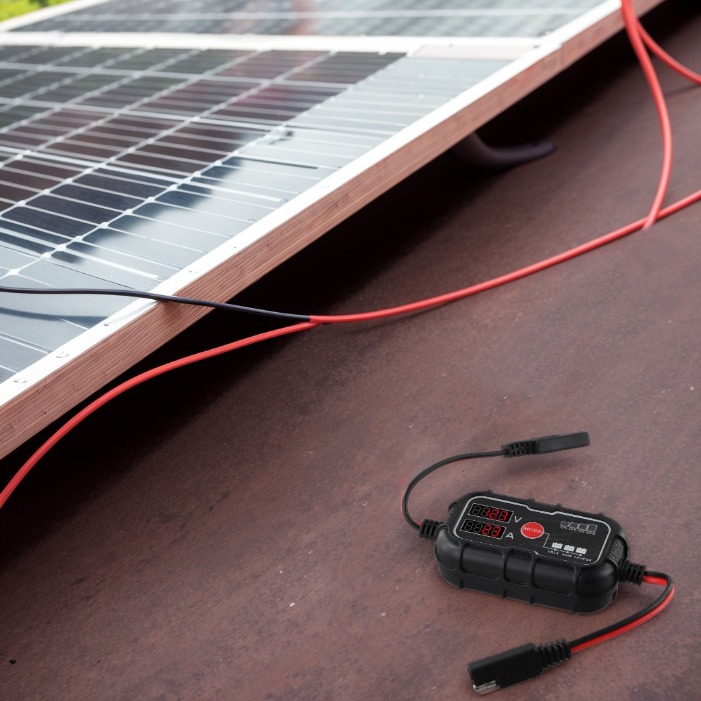 Drone Solar Charger - Regulator Panel Surya MPPT Pengisian Daya