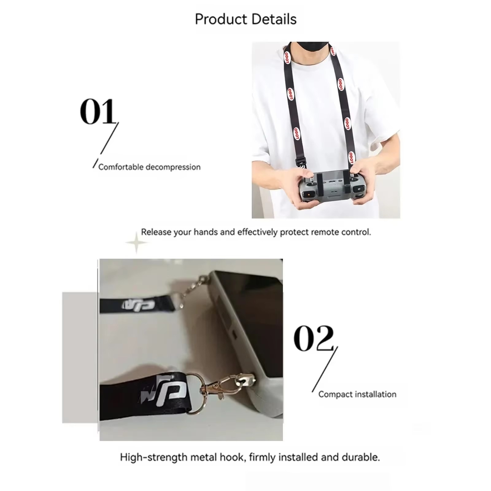 Tali untuk Pengontrol DJI RC & - Drone Neck Strap ulasan dan harga