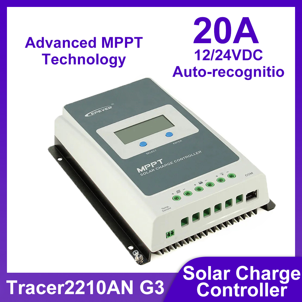 EPEVER 20A Tracer2206AN G3 Tra - Drone Solar Charger ulasan dan harga
