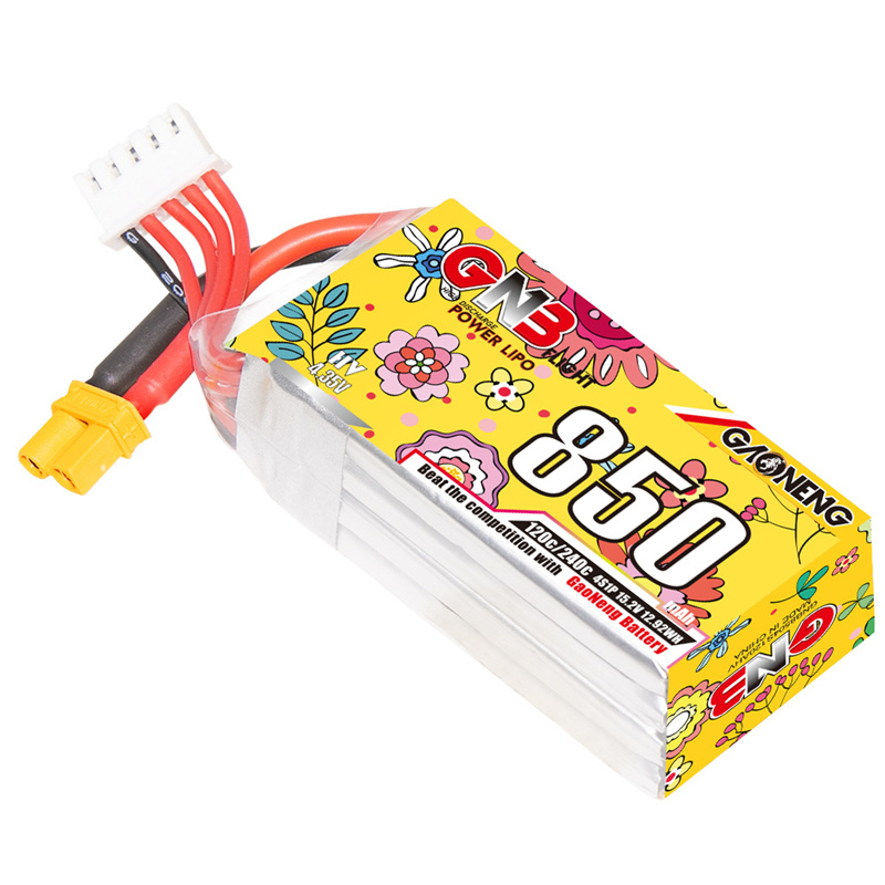 Baterai Lipo GNB 4S 15.2V 850m - Drone Battery Adapter ulasan dan harga