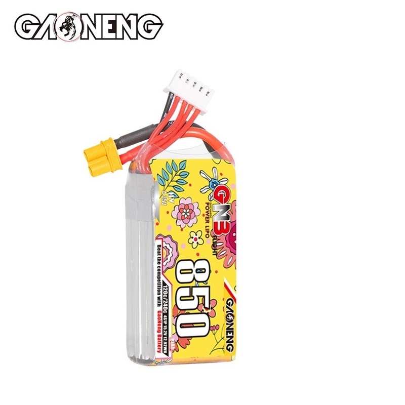 Baterai Lipo GNB 4S 15.2V 850m - Drone Battery Adapter ulasan dan harga