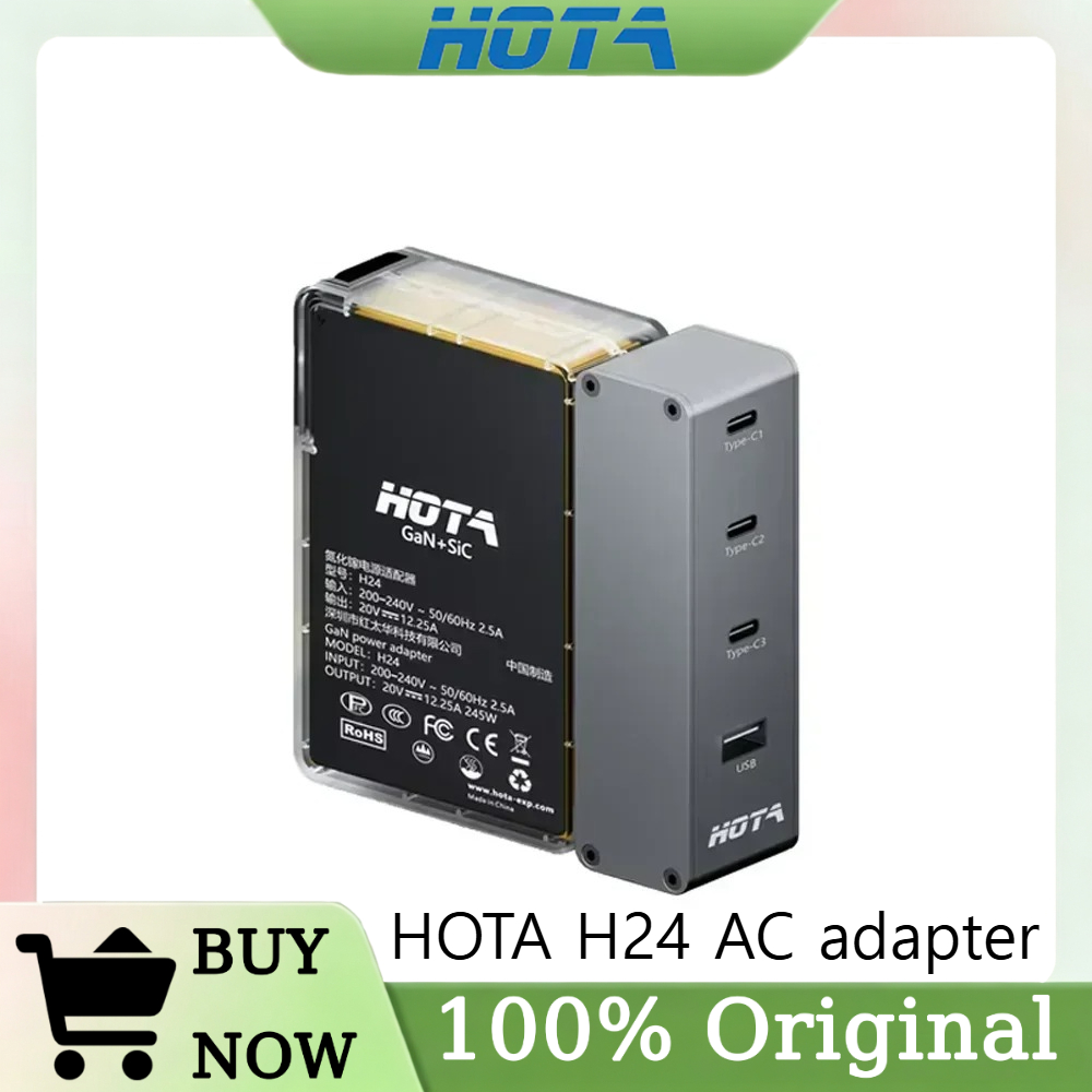 Adaptor AC HOTA H24 245W GaN P - Drone Battery Adapter ulasan dan harga