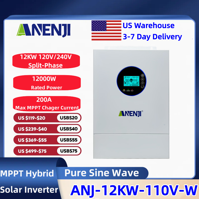 ANENJI Inverter Surya Hibrida  - Drone Solar Charger ulasan dan harga