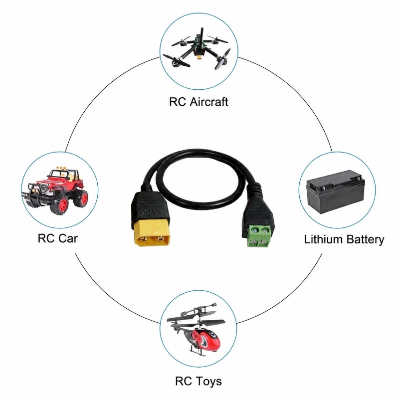 Konektor XT60 Male Female ke K - Drone Battery Adapter ulasan dan harga