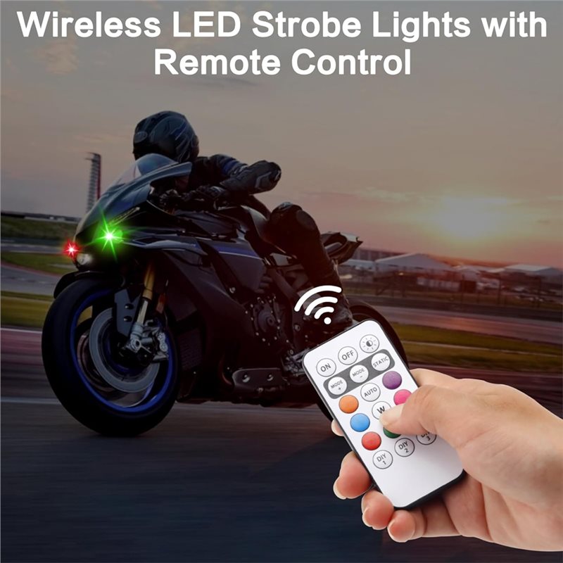 Kit Lampu Strobo LED Nirkabel  - Drone Strobe Light ulasan dan harga