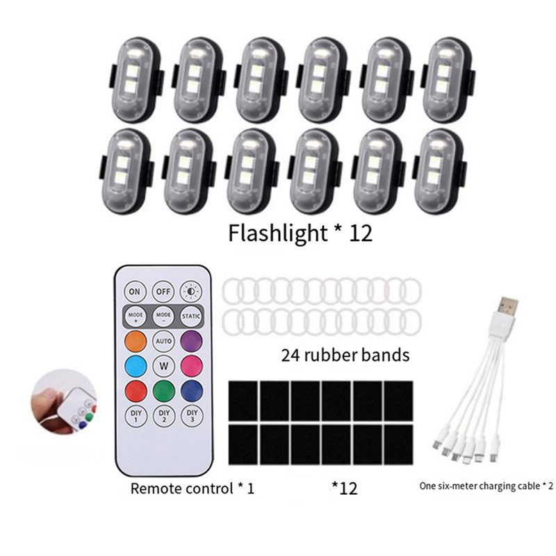 Kit Lampu Strobo LED Nirkabel  - Drone Strobe Light ulasan dan harga