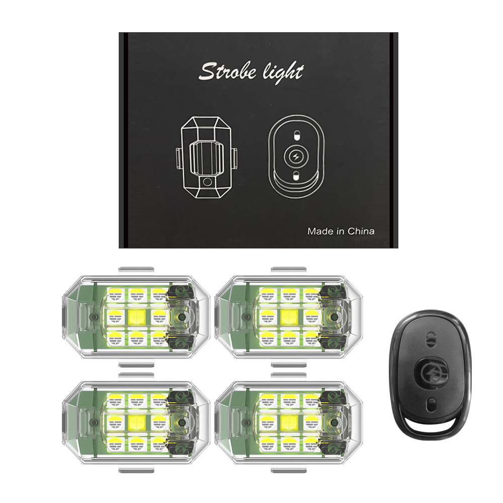 1/2/4 Buah Lampu Strobo Drone  - Drone Beacon Light ulasan dan harga